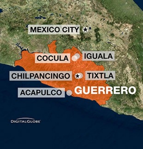 Guerrero map